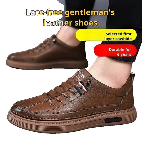 Chaussures homme cuir sans - cuir,