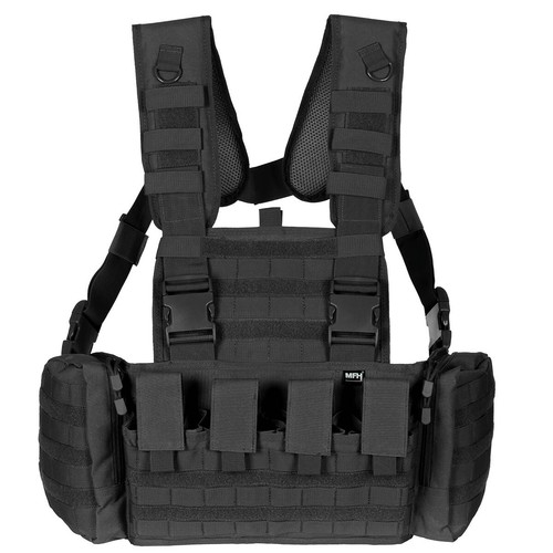 Chest rig mission noir - ",