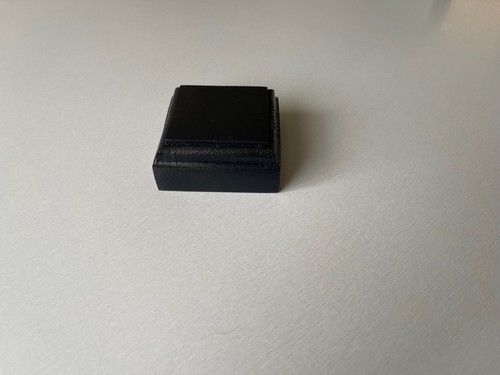Socle bois peint noir - en,