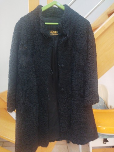 Manteau fourrure en - fourrure,