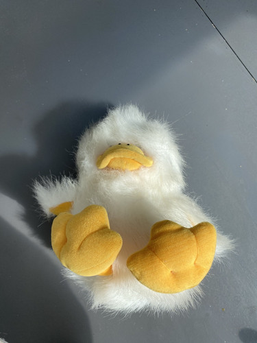 Peluche canard jeulin - canard, vintage