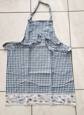 Tablier de cuisine Vichy motif