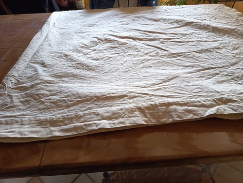 Ancien drap lin - ancien, en