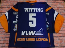 Maillot Ice Hockey Glace Bleu