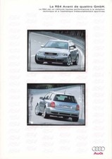 Catalogue / Brochure Audi RS4