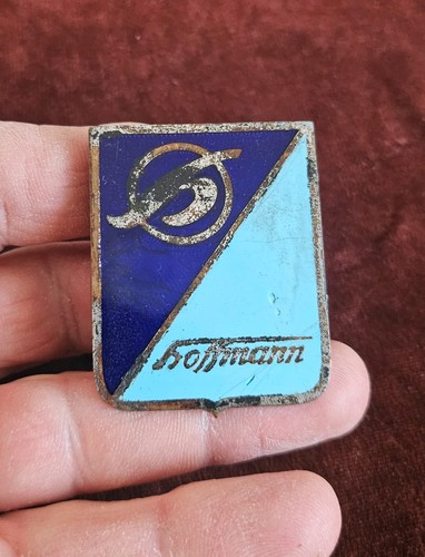 Vintage enamel moto - moto, scooter