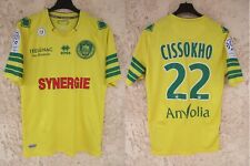 Maillot F.C NANTES 2014 porté par CISSOKHO n°22 Ligue 1 match worn shirt ERREÀ M