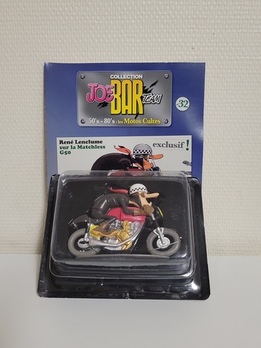 Figurine moto joe bar team - moto,