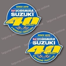 autocollant décalcomanie résistant aux intempéries brillant logo yoshimura su...
