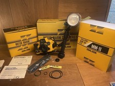 *Almost Mint in Box* Sea & Sea Motor Marine II Under Water Camera & Strobe Set