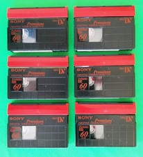 Lot of 6 Sony Premium Mini DV