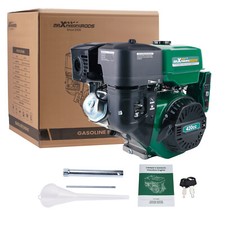 Moteur à essence OHV 4 temps démarrage électrique 420cc horizontal Karts