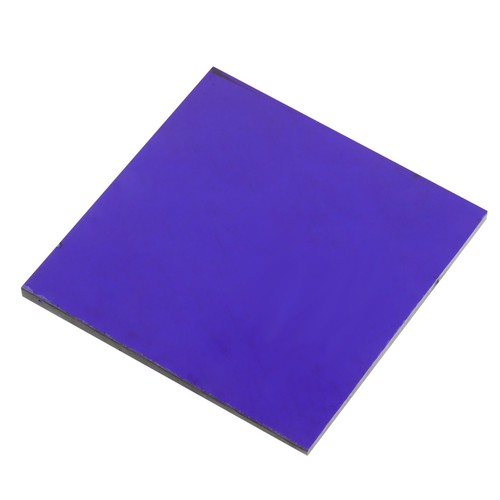 Plaque verre cobalt - verre, feuille