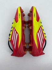 Adidas F50 Adizero FG Yellow Orange Football Soccer Cleats Boots US8 1/2 UK8