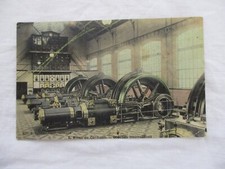 Old postcard TARN 81 CARMAUX MINES DE CARMAUX GENERATOR SETS