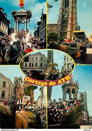 Carte postale belgique - carte, ath