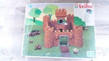 Jeu de construction Château TEIFOC vintage briques véritables + 600 pièces 