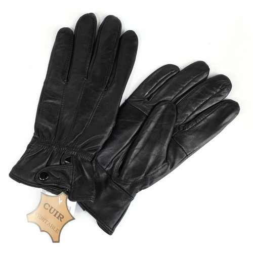 Gants cuir véritable - gants,