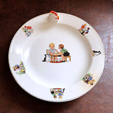 Vintage France Porcelain Baby Child Heating Plate 50/60