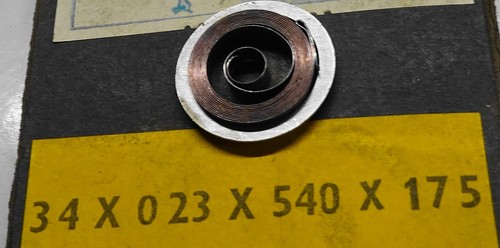 Ressort reveil goldbuhl - reveil,