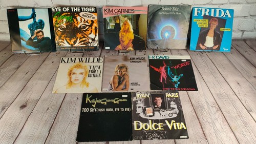 Lot disques vinyles 45t - 20,