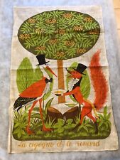 ANCIENNE TENTURE TOILE