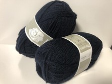 pelote De laine Acrylique Bleu Marine Layette / fabriqué en France