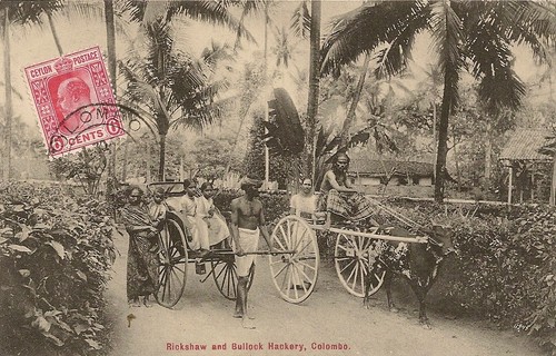 Carte postale colombo ceylan - carte,