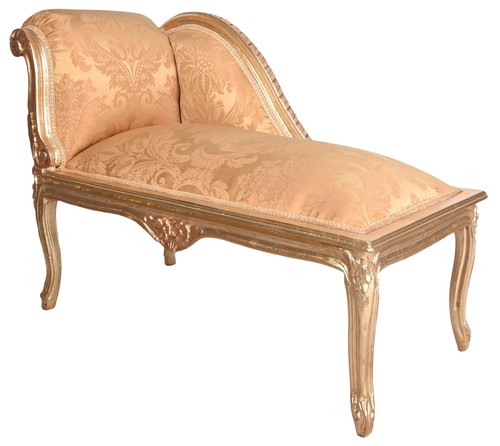 Canapé chaise longue - chaise-longue, baroque