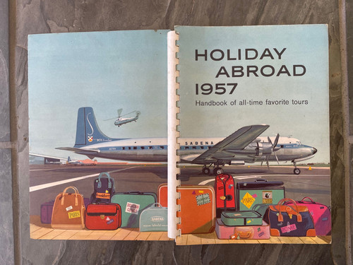Rare 1957 sabena airlines - 1957,