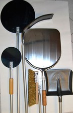 Pale Spatule Kit Pour Pizza Four À Bois 6 Pièces Carré Rond Brosse Remo