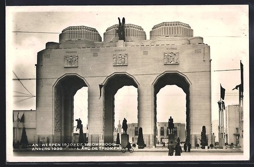 Carte postale anvers - carte,