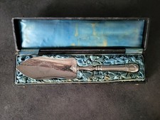 ANCIENNE PELLE A TARTE EN ARGENT POINCON MINERVE