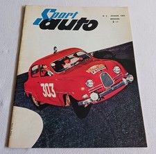 MAGAZINE REVUE SPORT AUTO N° 2 RALLYE DE MONTE CARLO DAUPHINE PHIL HILL 1962 