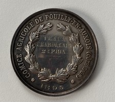 Médaille Argent 1895 Comice