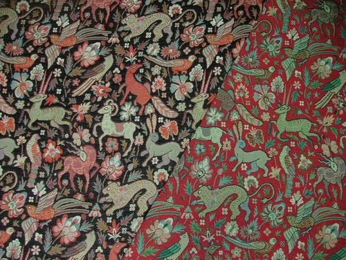 Tissu rideau tapisserie - tissu,
