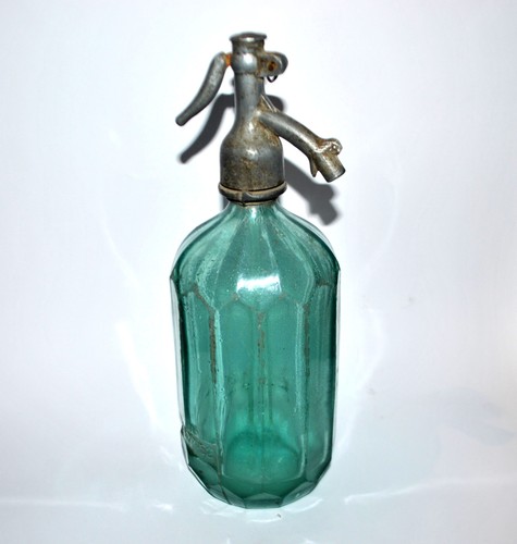 Siphon bleu vert ancien - ancien, apa