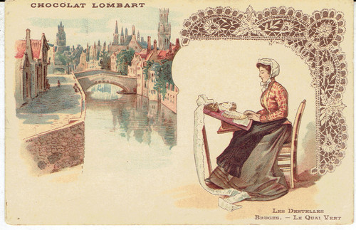 Carte publicitaire chocolat - carte,