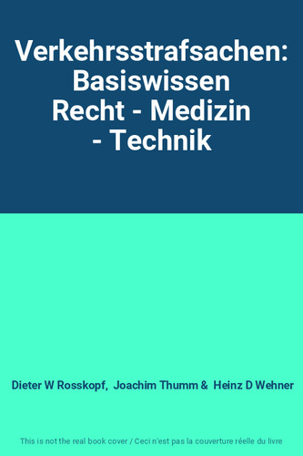 Verkehrsstrafsachen