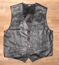 Belle Veste En Cuir Pour Homme