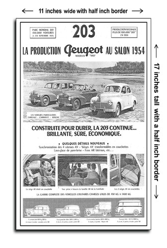 1954 peugeot 203 - peugeot,