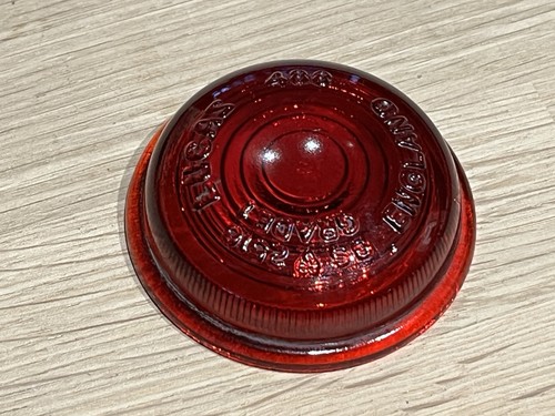 Feux lucas 488 - verre, rouge