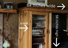 Media Cabinet Coffee Bar Armorie Storage