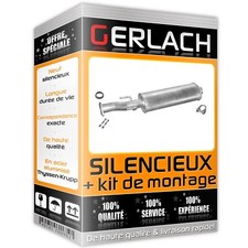 Silencieux avant pour Citroen