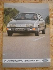 CATALOGUE/BROCHURE FORD SIERRA