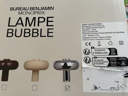 Lampe bureau benjamin - benjamin,