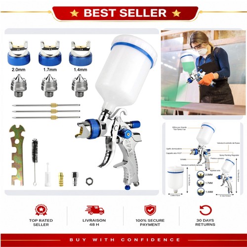 Pistolet peinture hvlp - pistolet,