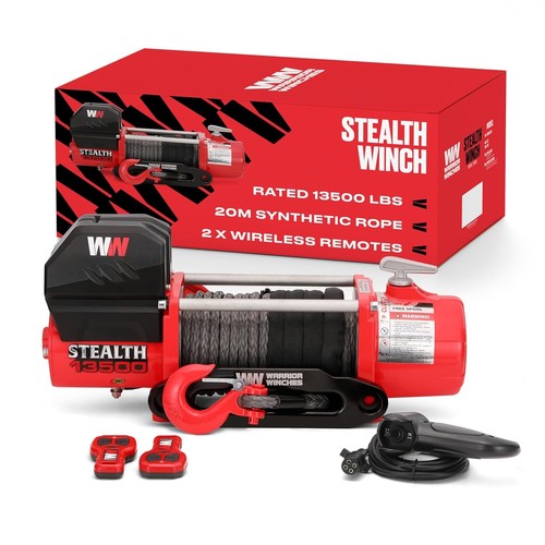 Treuil stealth 13500lb 12v - stealth,