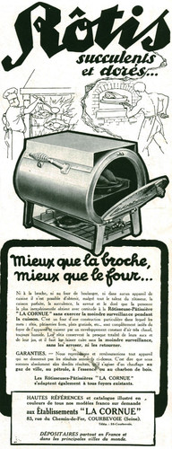Publicité ancienne rôtis - , la