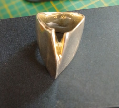 Bague argent massif georg - bague,